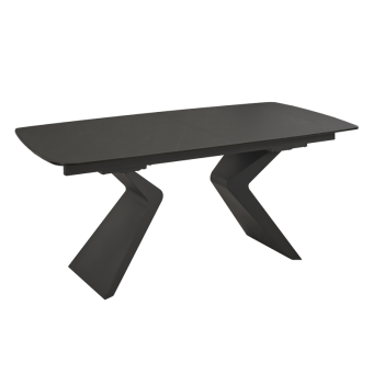 Разтегателна трапезна маса MARIPA - черна