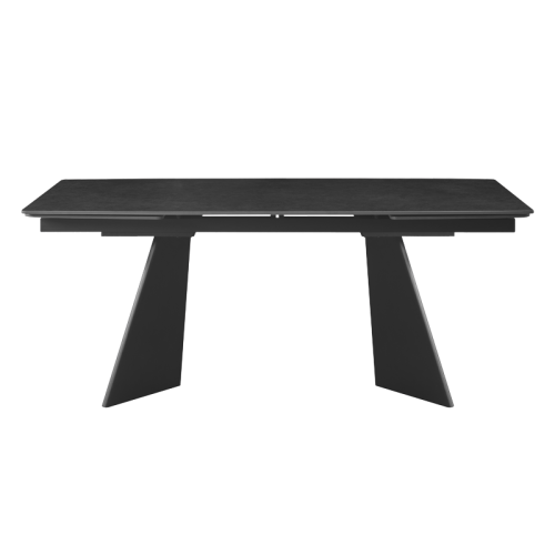 Разтегателна трапезна маса CARORA - черна Разтегателна трапезна маса CARORA - черна