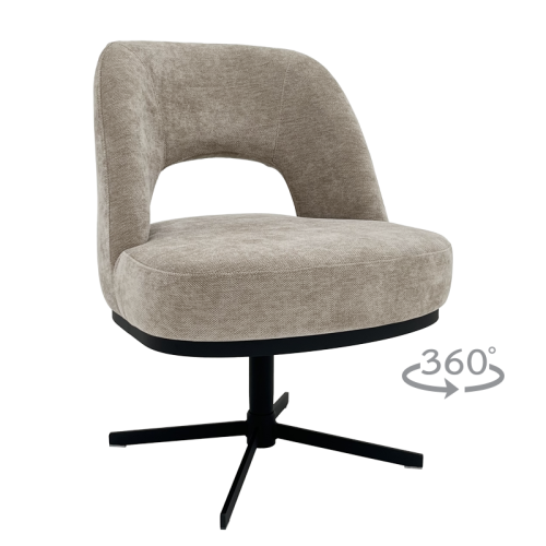 Трапезен стол POLVA - бежов 171