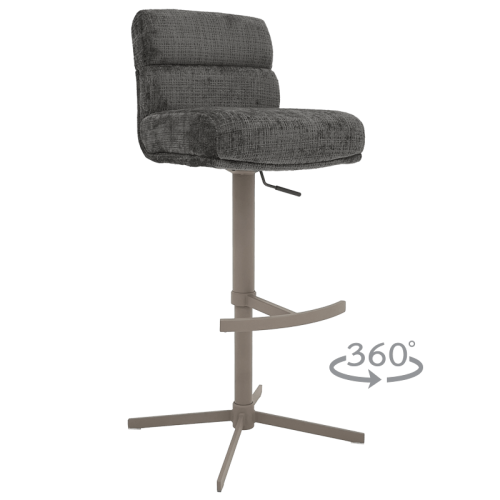 Бар стол VANDRA - графит 93 Бар стол VANDRA - графит 93