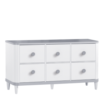 Скрин за дрехи с шест чекмеджета ADEN