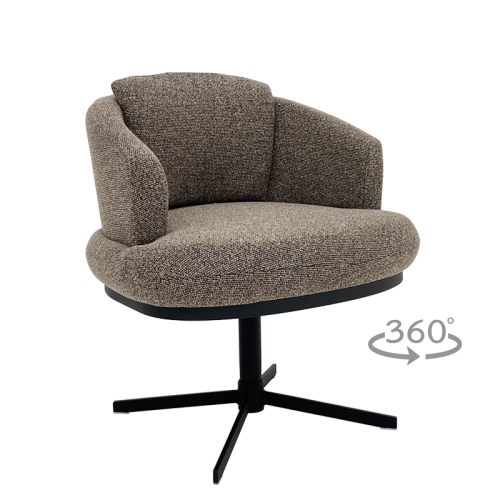 Трапезен стол RAPINA - кафяв 400 Трапезен стол RAPINA - кафяв 400