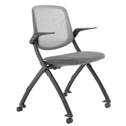 Посетителски стол AGNO - тъмносив