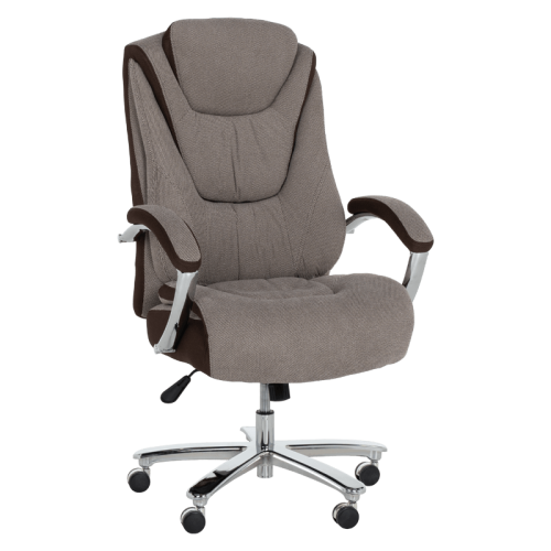 Президентски офис стол Carmen 6201 - кафяв