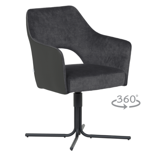 Трапезен стол PARNU - антрацит N