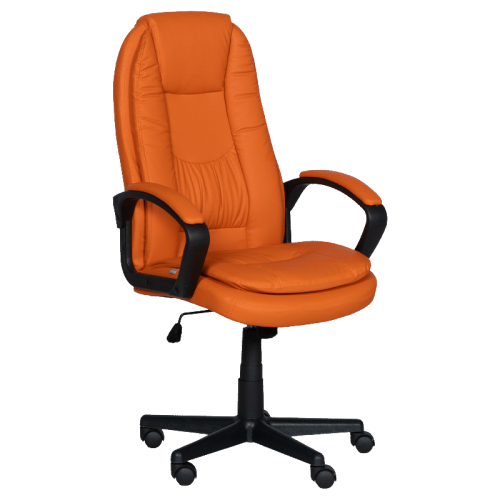 Президентски офис стол Carmen 6682-1 - оранжев