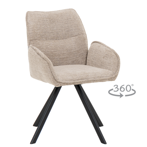 Трапезен стол ULSAN - бежов L64 Трапезен стол ULSAN - бежов L64