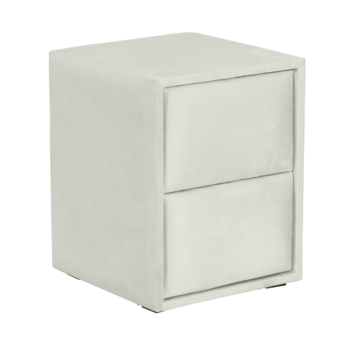 Нощно шкафче за спалня MONZA - крем B 01