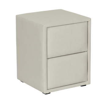 Нощно шкафче за спалня PERRY LUX - крем 01