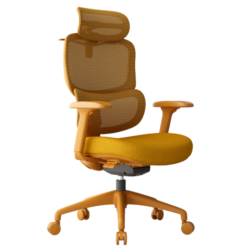 Ергономичен стол JULFA - жълт