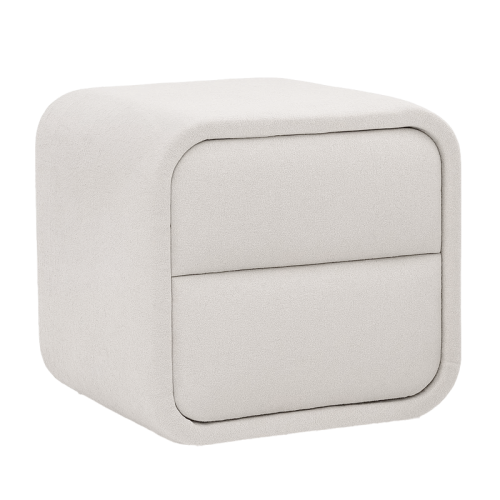 Нощно шкафче за спалня HUGO - перла SY