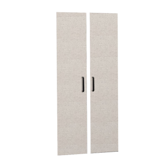Комплект от 2 броя дървени врати за гардероб COSMOS