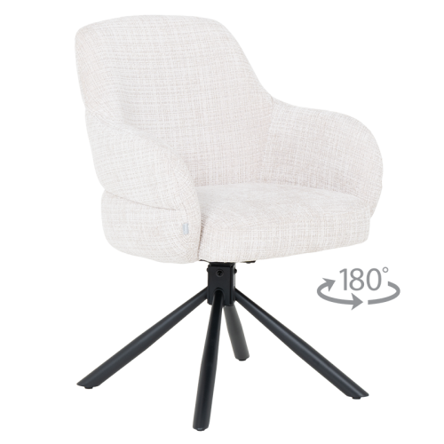 Трапезен стол BANGOR - крем