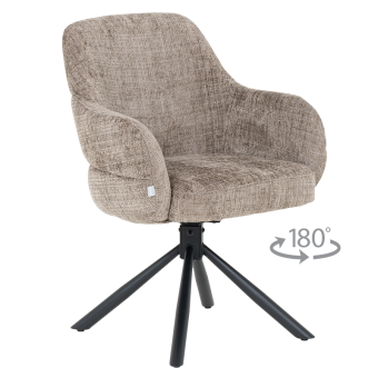 Трапезен стол BANGOR - кафяв