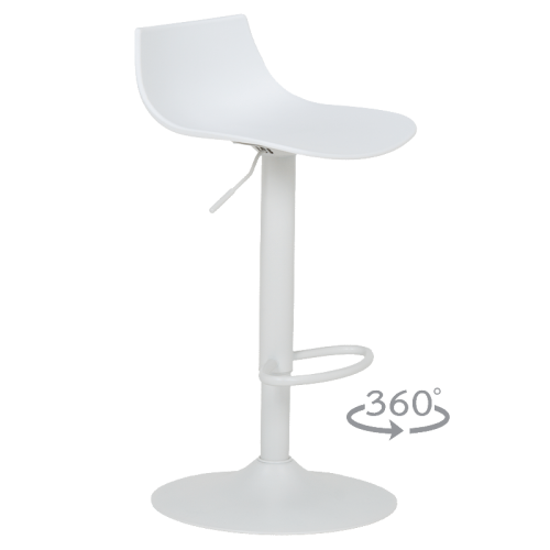 Бар стол MARAD - бял