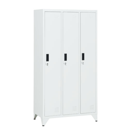 Метален шкаф Carmen CR-1295 J - сив