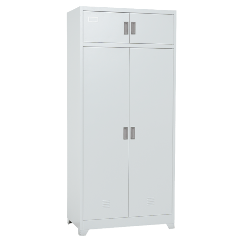 Метален шкаф Carmen CR-1229 J - сив