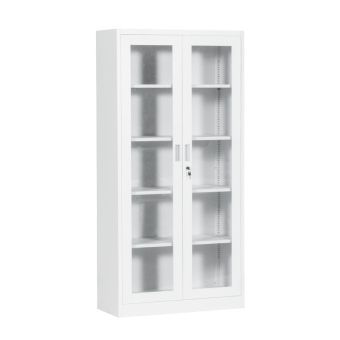 Метален шкаф Carmen CR-1238 E J - бял