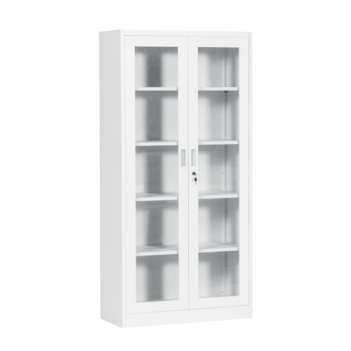 Метален шкаф Carmen CR-1238 E J - бял