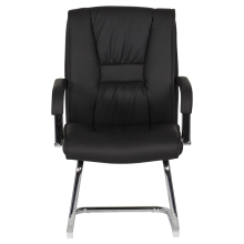 Посетителски стол Carmen 6540 - черен LUX