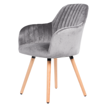 Трапезен стол Carmen 9970 - сив Трапезен стол Carmen 9970 - сив