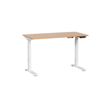 Ергономично бюро с регулиране на височината Carmen CR-119 - бук-бял