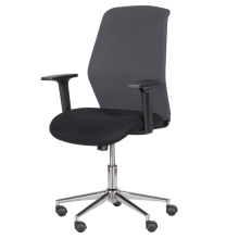 Работен офис стол Carmen 7047-1 - сив-черен