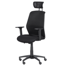 Президентски офис стол Carmen 7535 - черен