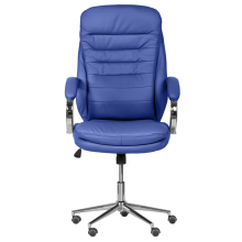 Президентски офис стол Carmen 6113-1 - син