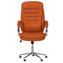 Президентски офис стол Carmen 6113-1 - оранжев