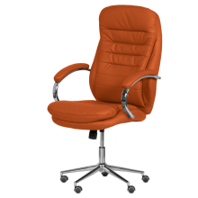 Президентски офис стол Carmen 6113-1 - оранжев