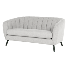 Двуместно канапе GRETA - светлосив PO