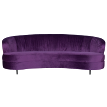 Триместно канапе MIA - лилаво HLR