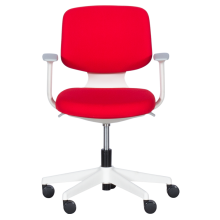 Работен стол Carmen 6218 - червен