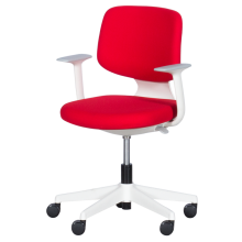 Работен стол Carmen 6218 - червен