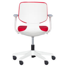 Работен стол Carmen 6218 - червен