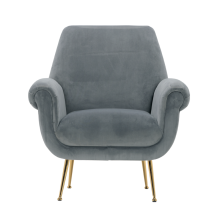 Кресло HILDA - сив V