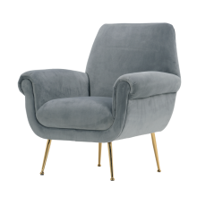 Кресло HILDA - сив V