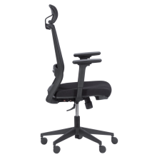 Президентски офис стол Carmen 7566 - черен