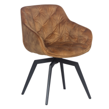 Трапезен стол BUXTON - оранжев MJ 1 Трапезен стол BUXTON - оранжев MJ 1