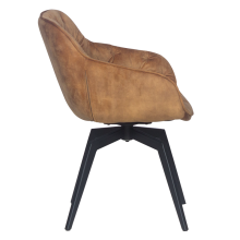 Трапезен стол BUXTON - оранжев MJ 1 Трапезен стол BUXTON - оранжев MJ 1