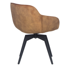 Трапезен стол BUXTON - оранжев MJ 1 Трапезен стол BUXTON - оранжев MJ 1