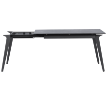 Разтегателна трапезна маса LAGOW - черна Разтегателна трапезна маса LAGOW - черна