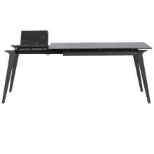 Разтегателна трапезна маса LAGOW - черна Разтегателна трапезна маса LAGOW - черна