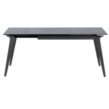 Разтегателна трапезна маса LAGOW - черна Разтегателна трапезна маса LAGOW - черна