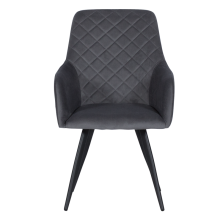 Трапезен стол ETON P - тъмносив HLR