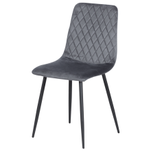 Трапезен стол MONZA - тъмносив Трапезен стол MONZA - тъмносив