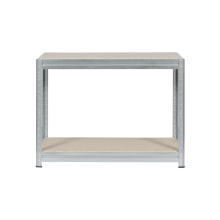 Метален стелаж MEGA 87x160x60 см, до 600 кг на рафт - цинк Метален стелаж MEGA 87x160x60 см, до 600 кг на рафт - цинк