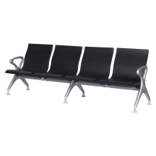 Посетителска пейка с 4 места Carmen CR-1035-4 - черна Посетителска пейка с 4 места Carmen CR-1035-4 - черна