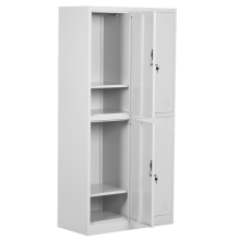 Метален шкаф Carmen CR-1251 K - сив